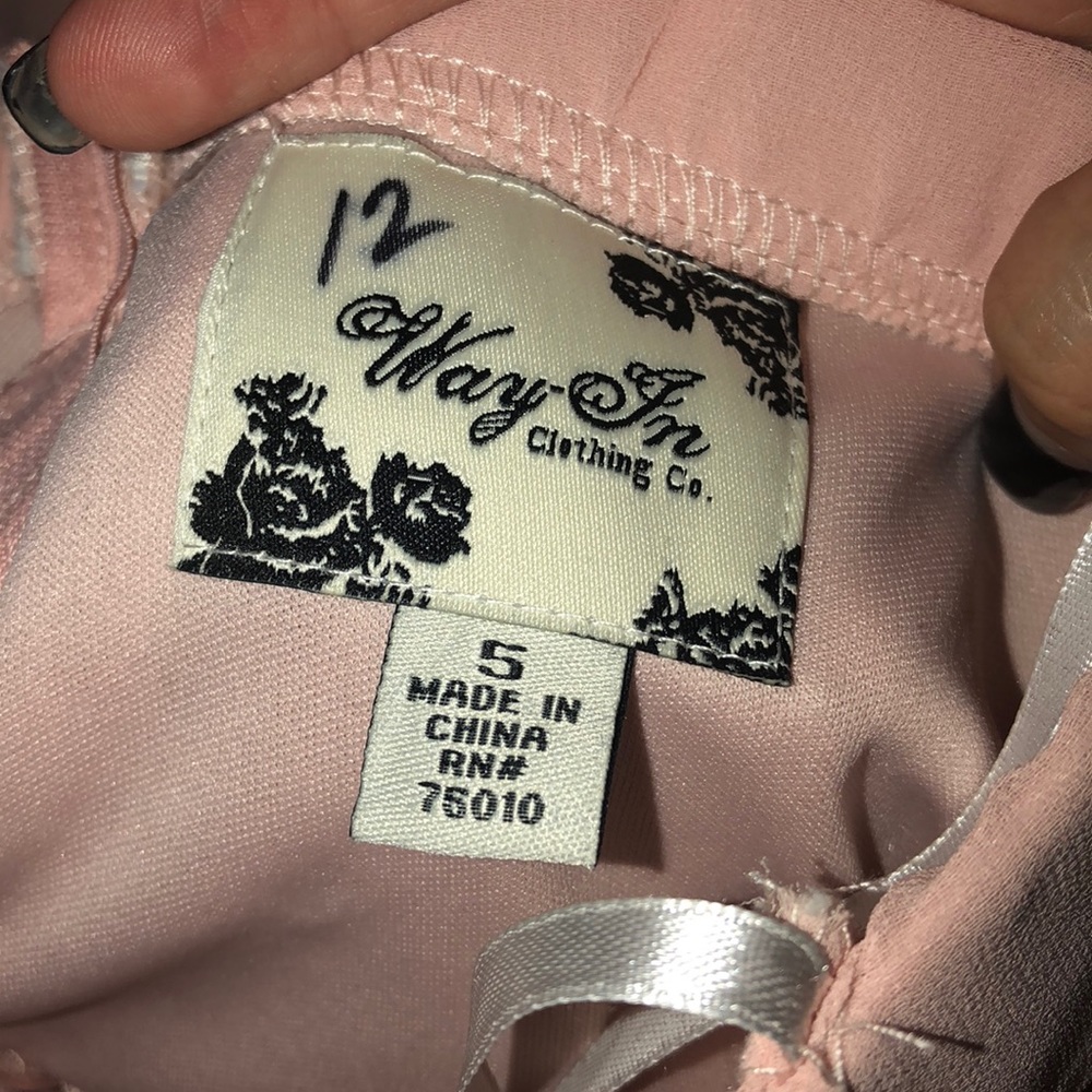 Pink Haltered Dress👑💕 - Picture 7 of 8